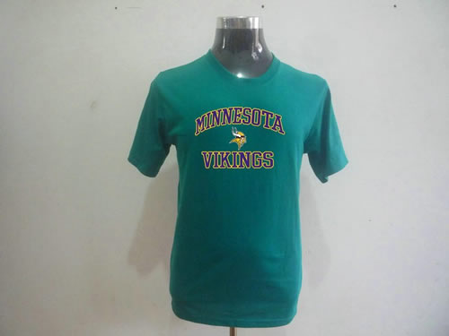 minnesota vikings t-shirts green