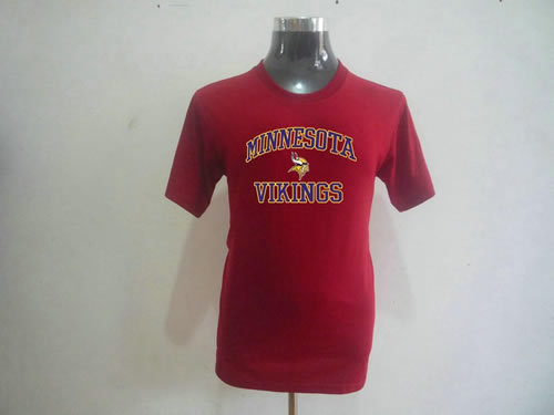 minnesota vikings t-shirts red