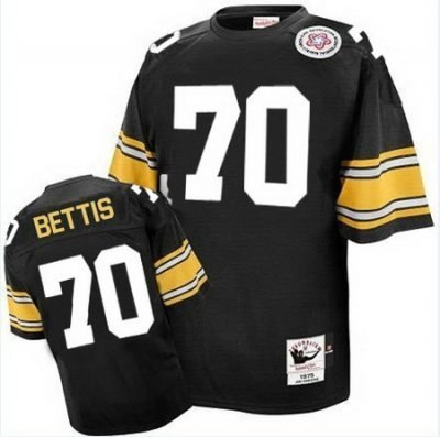 mitchell and ness steelers #70 ernie stautner black stitched nfl jerseys