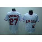 mlb anaheim angels #27 guerrero white
