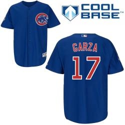 mlb chicago cubs 17# garza blue cool base kid jerseys mlb chicago cubs 17# garza blue cool base kid jerseys