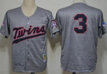 mlb jerseys Minnesota Twins 3 Harmon Killebrew 1969 Grey M&N