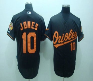 mlb jerseys baltimore orioles #10 jones black jerseys