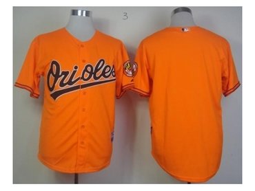 mlb jerseys baltimore orioles blank orange(new)