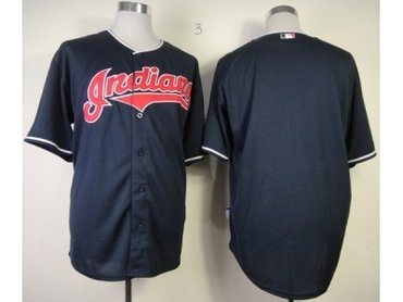 mlb jerseys cleveland indians blank blue(2013 new)