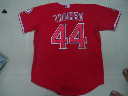 mlb jerseys los angeles angels 44 trumbo red jerseys