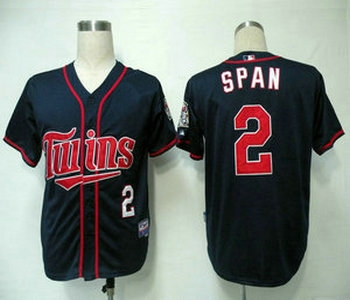 mlb jerseys minnesota twins 2 span dark blue