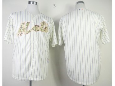 mlb jerseys new york mets blank white(strip)(number camo)