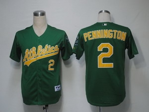 mlb jerseys oakland athletics 2 pennington green