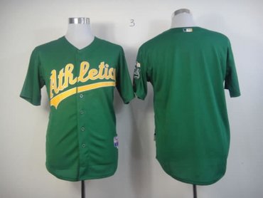 mlb jerseys oakland athletics blank green