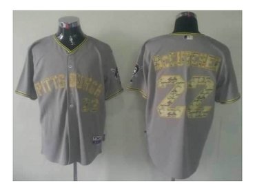 mlb jerseys pittsburgh pirates #22 mccutchen grey(number camo)