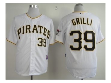 mlb jerseys pittsburgh pirates #39 grilli white