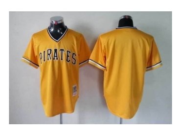 mlb jerseys pittsburgh pirates blank yellow