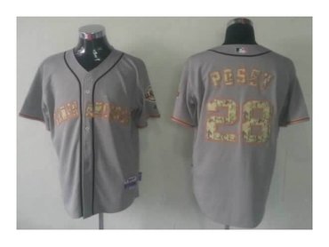 mlb jerseys san francisco giants #28 posey grey(number camo)