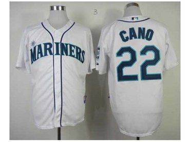 mlb jerseys seattle mariners #22 cano white