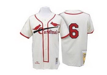 mlb jerseys st.louis cardinals #6 musial white