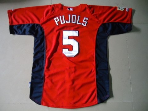 mlb jerseys st.louis cardinals 5 pujols red
