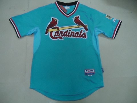 mlb jerseys st.louis cardinals blank blue1