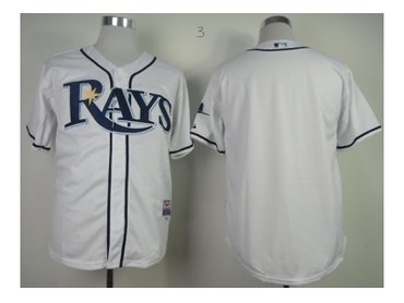 mlb jerseys tampa bay rays blank white
