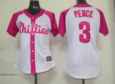 mlb philadephia phillis 3 pence womens pink splash fashion jersey mlb philadephia phillis 3 pence womens pink splash fashion jersey