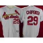 mlb st.louis cardinals carpenter #29 white