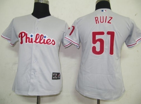 mlb women jerseys philadephia phillis 51 ruiz grey mlb women jerseys philadephia phillis 51 ruiz grey