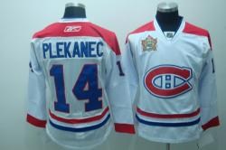 montreal canadiens #14 plekanec white new jerseys