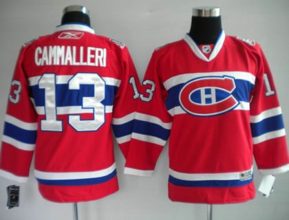 montreal canadiens 13 cammalleri red