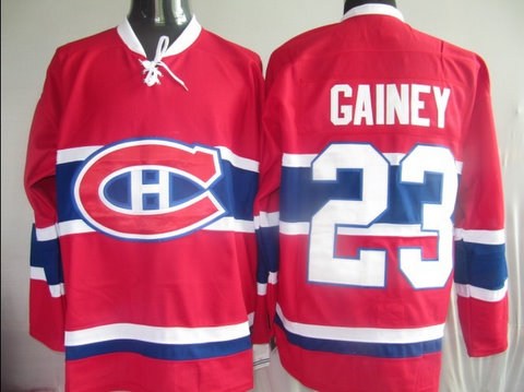 montreal canadiens 23 gainey moore red jerseys ccm