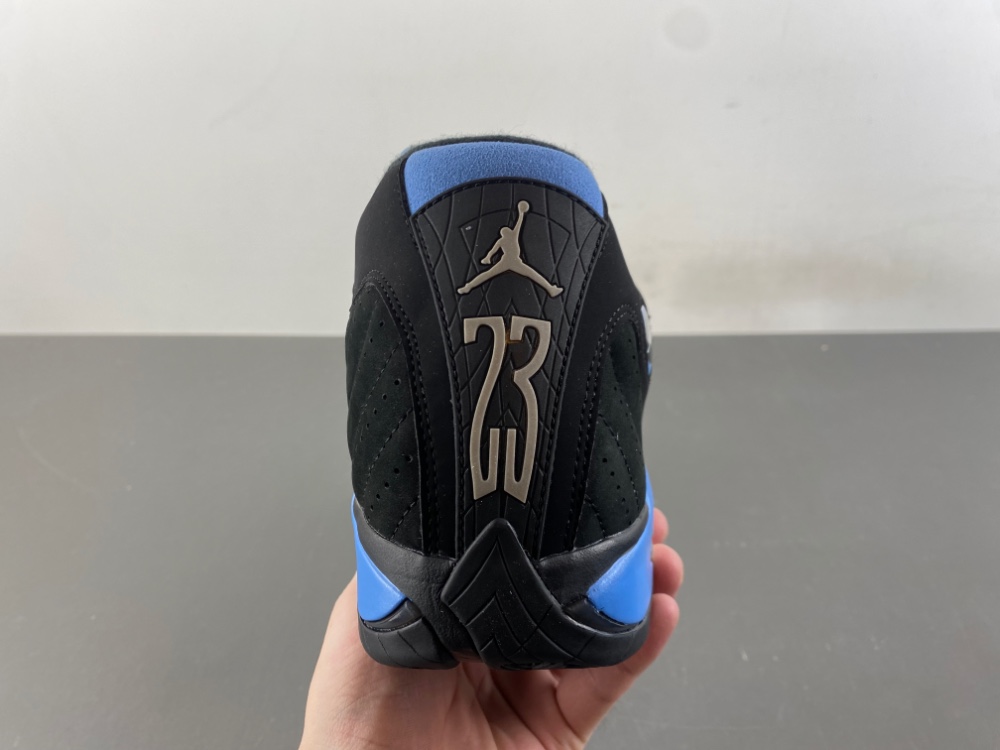 Air Jordan 14 Black/University Blue 487471-002