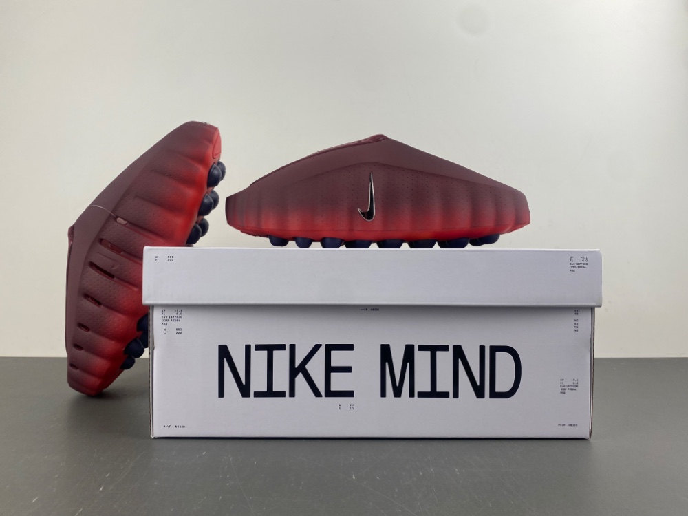 Nike Mind 001 Dark Red with Midnight Blue Sensory Nodes HQ4307-601