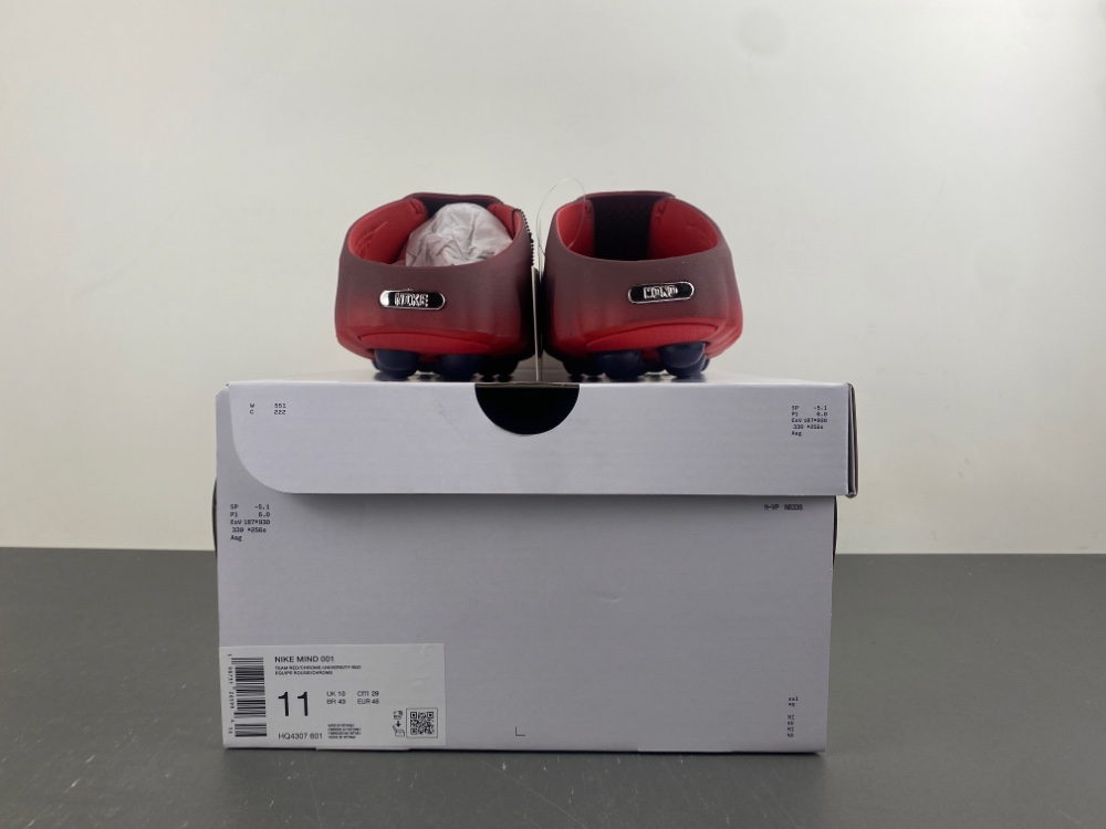 Nike Mind 001 Dark Red with Midnight Blue Sensory Nodes HQ4307-601