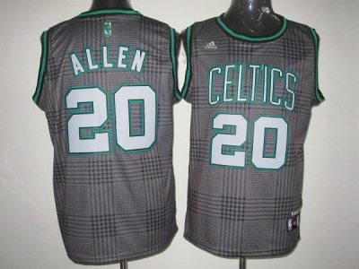 nba boston celtics #20 allen black-grey(2012)