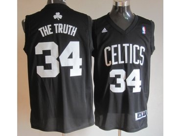 nba boston celtics #34 thetruth black(revolution 30 swingman)