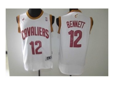 nba cleveland cavaliers #12 bennett white(revolution 30 swingman)