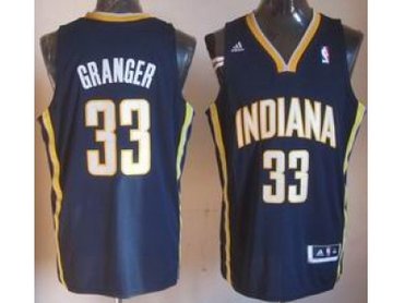 nba indiana pacers #33 granger blue(revolution 30 swingman)