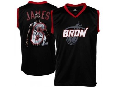 nba miami heat #6 james black(limited edition-1)