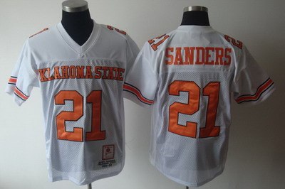 ncaa oklahoma state cowboys 21 barry sanders white ncaa jerseys ncaa oklahoma state cowboys 21 barry sanders white ncaa jerseys