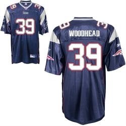 new england patriots #39 woodhead blue jerseys
