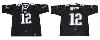 new england patriots 12 tom brady black authentic jerseys