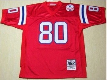 new england patriots 1985 irving fryar 80 throwback red jersey