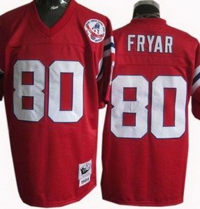 new england patriots 80 irving fryar mitchellandness 1984 red jerseys