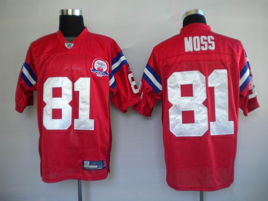new england patriots 81 moss red new england patriots 81 moss red