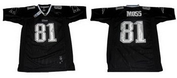 new england patriots 81 randy moss black authentic jerseys