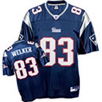new england patriots 83 wes welker blue jerseys