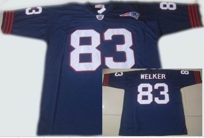 new england patriots 83 wes welker jerseys blue throwback jerseys