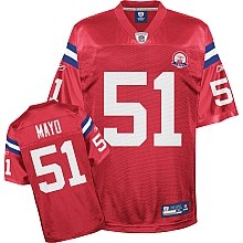new england patriots boston patriots afl 50th anniversary jerod mayo team color jersey