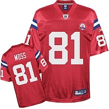 new england patriots boston patriots afl 50th anniversary randy moss team color jersey