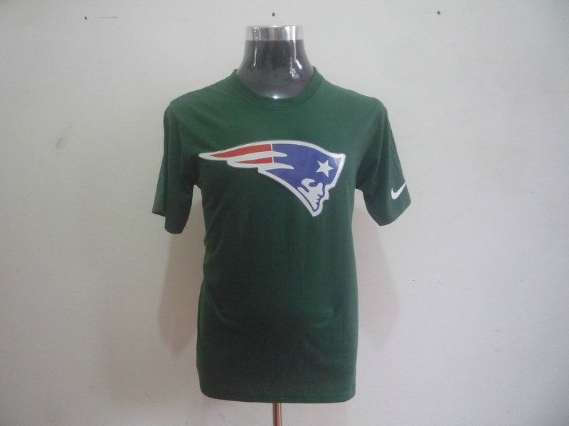 new england patriots sideline legend authentic logo dri-fit t-shirt green2
