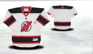 new jersey devils youth white jersey (blank or customized) new jersey devils youth white jersey (blank or customized)